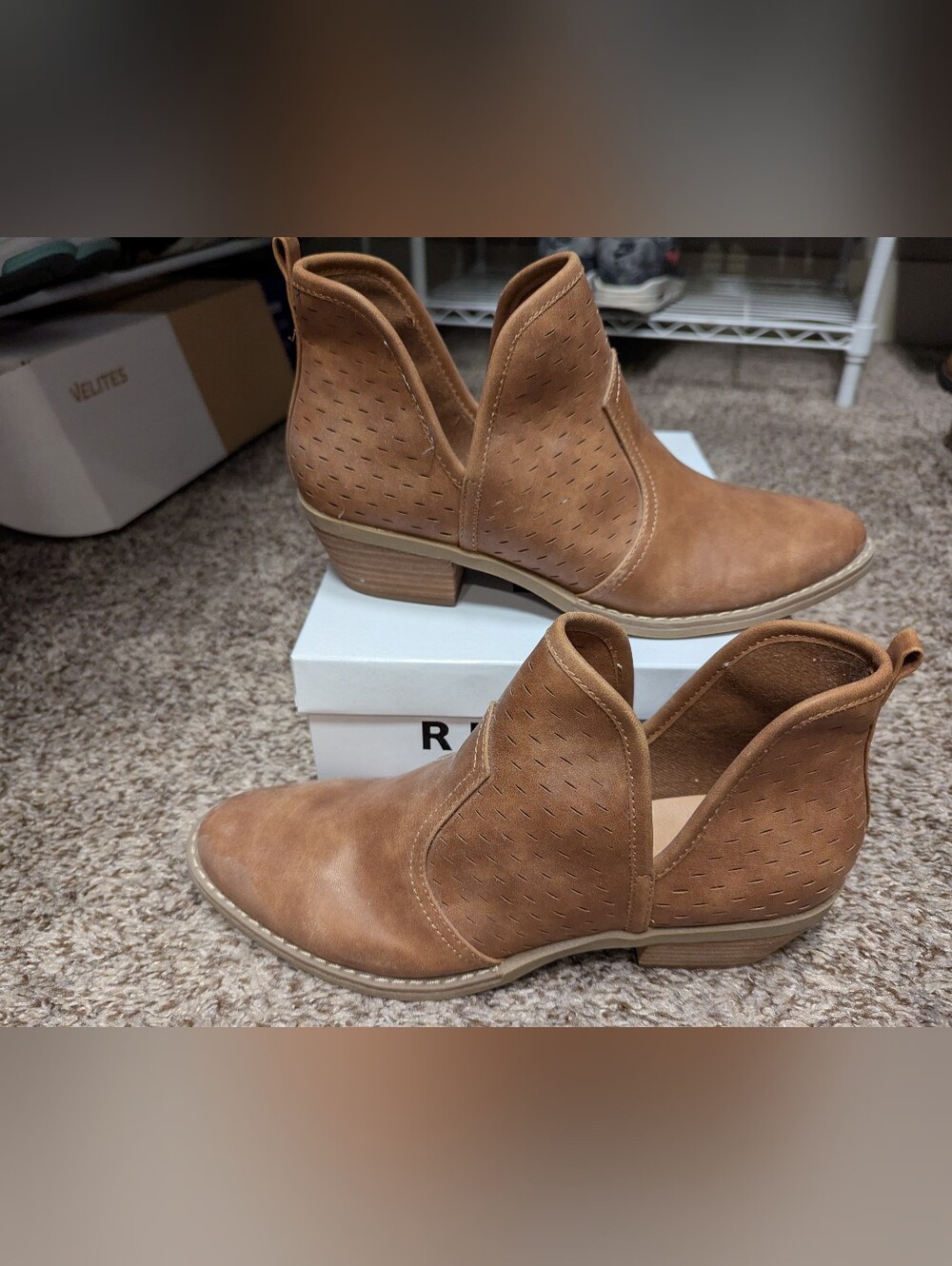 NIB Report Ankle Booties Women's Size 10